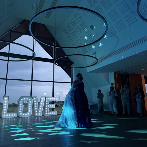 Large Room Wedding Lighting